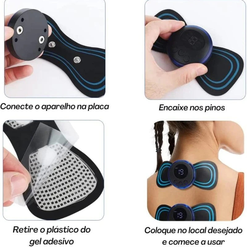 Mini Massageador portátil de Pescoço